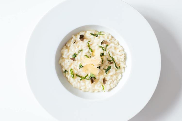 Creamy Parmesan and Herb Risotto with Spring Onions - Rice Recipe