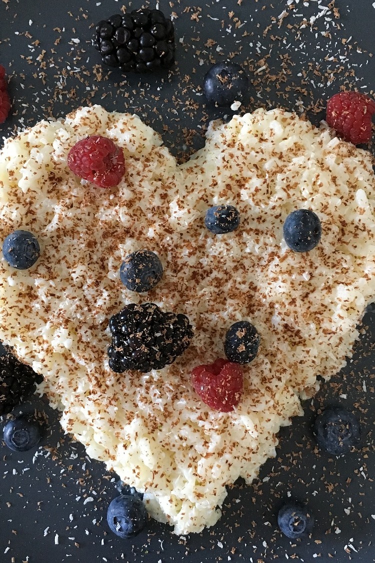 Rice Pudding with Mixed Berries and Cinnamon - Rice Recipe